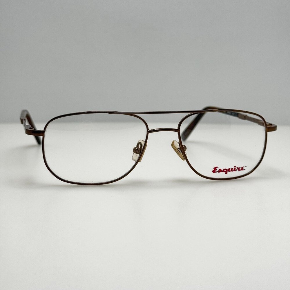 Esquire E601 Brown Eyeglasses Eye Glasses Frames 55-17-145